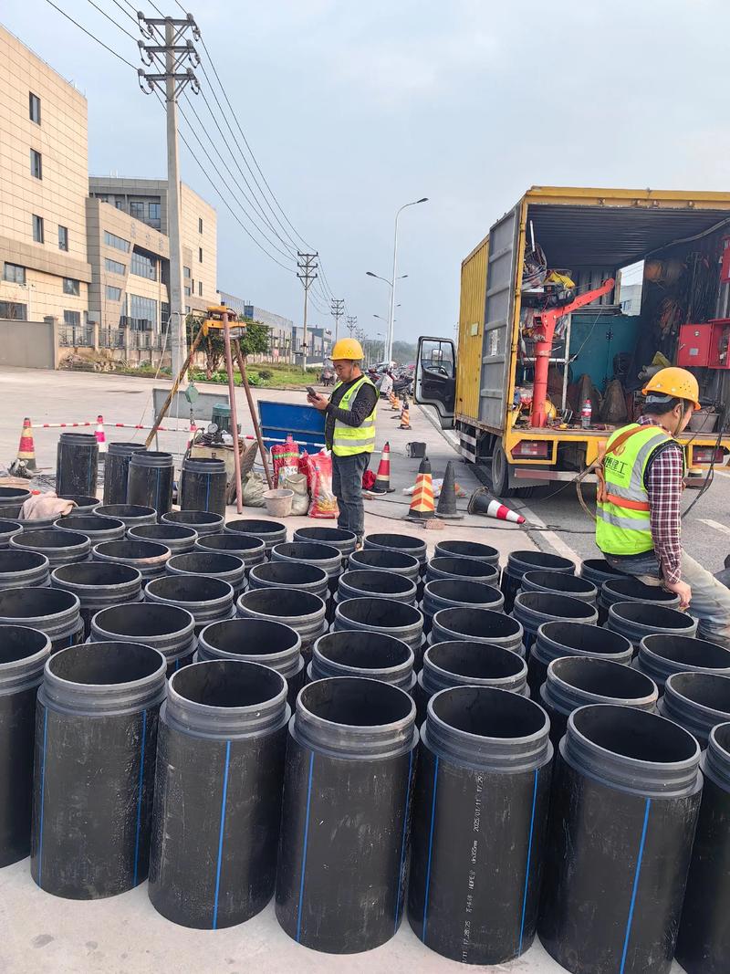 干河街道管道短管置换