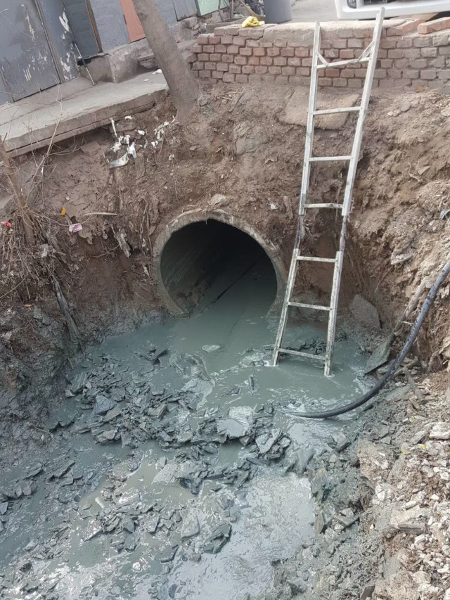 干河街道管道清洗