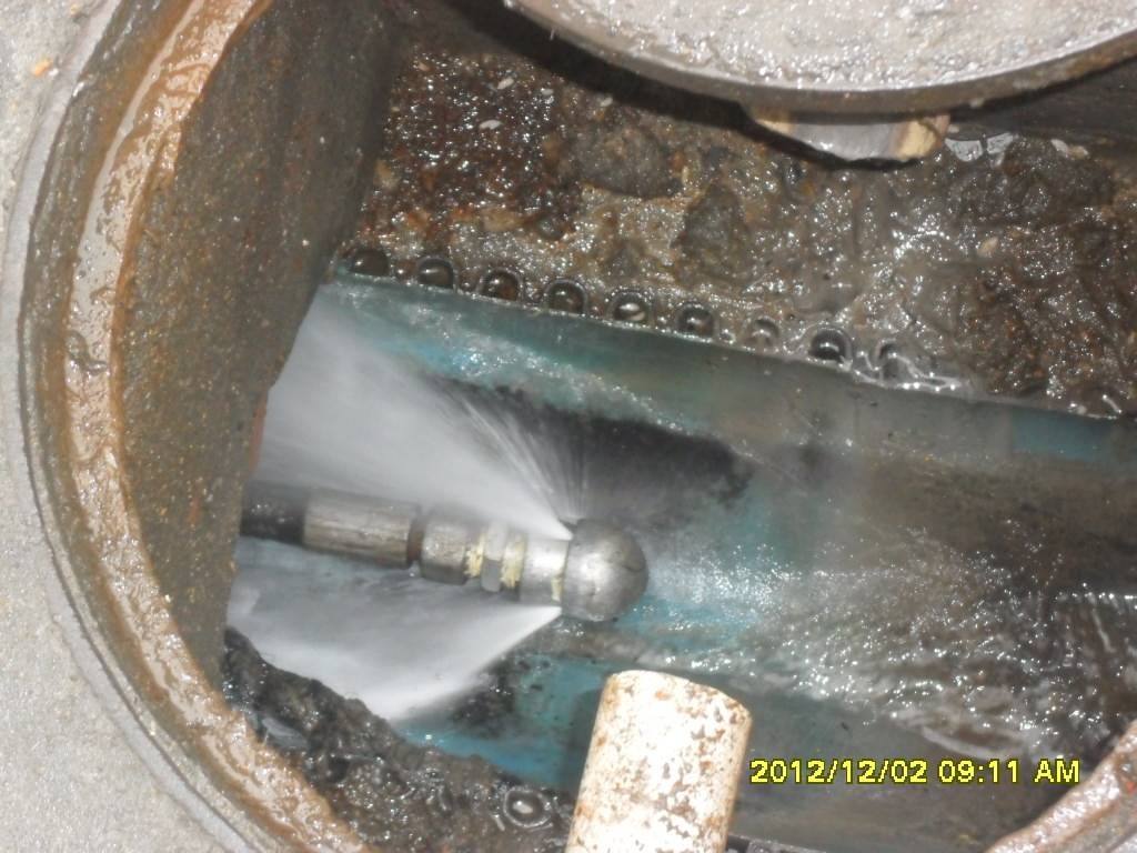 干河街道污水管道高压清洗