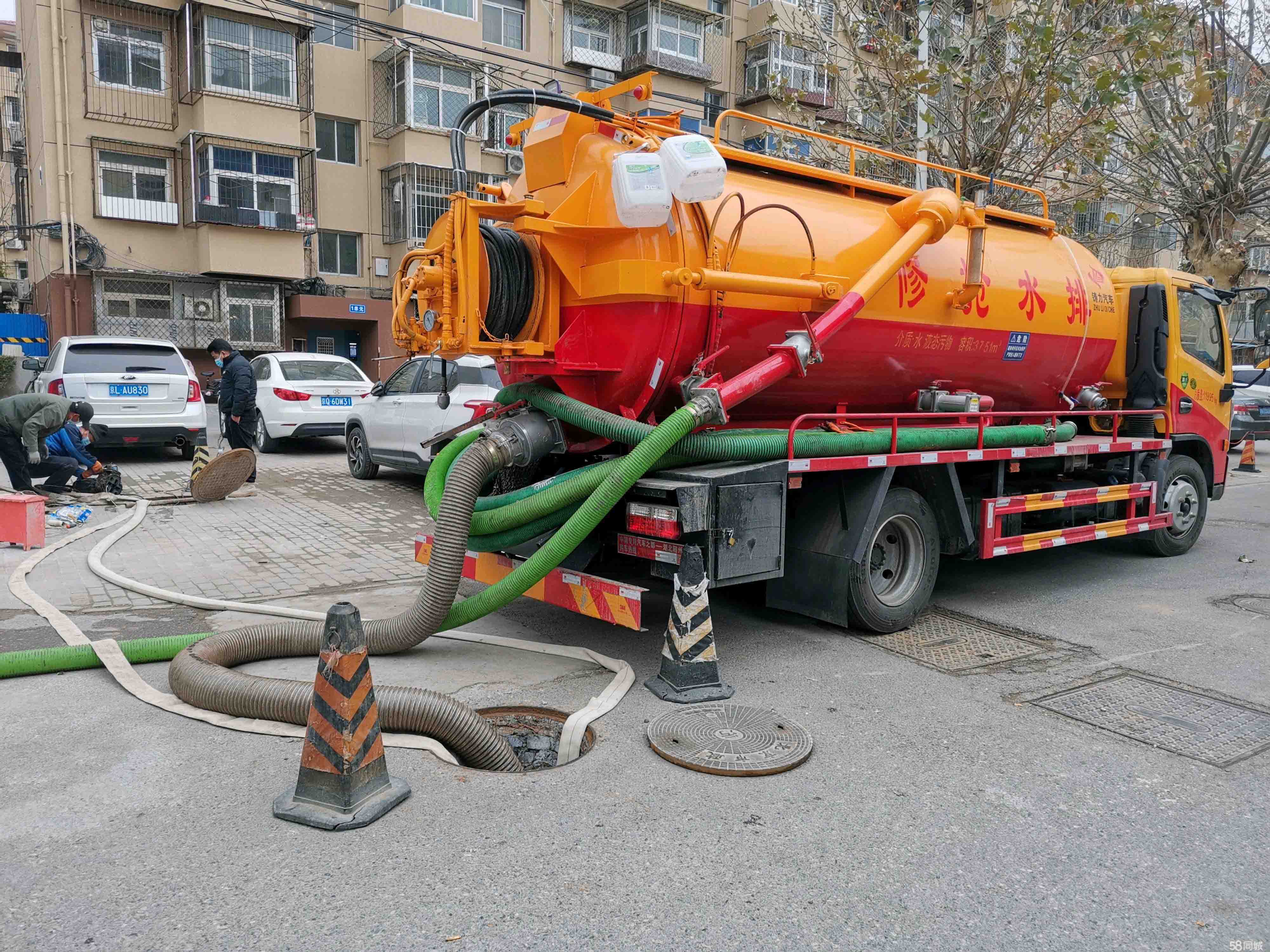 干河街道抽粪吸污