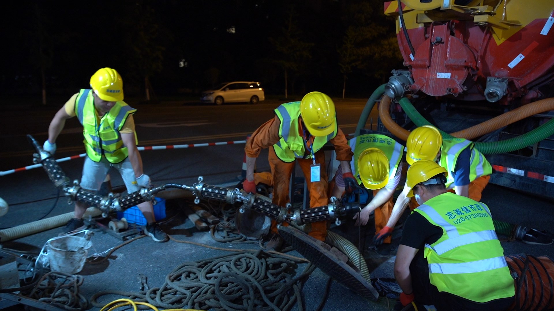 干河街道紫外光固化修复