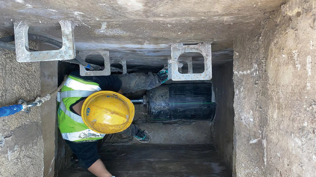 干河街道HDPE短管内衬法